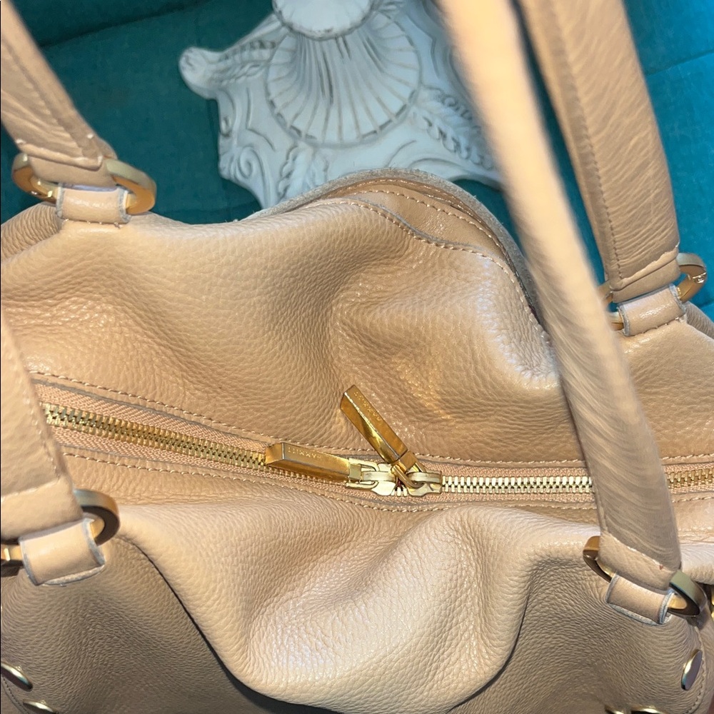 Hammitt Tan Leather Shoulder Bag with Gold Hardware - Picture 10 of 16